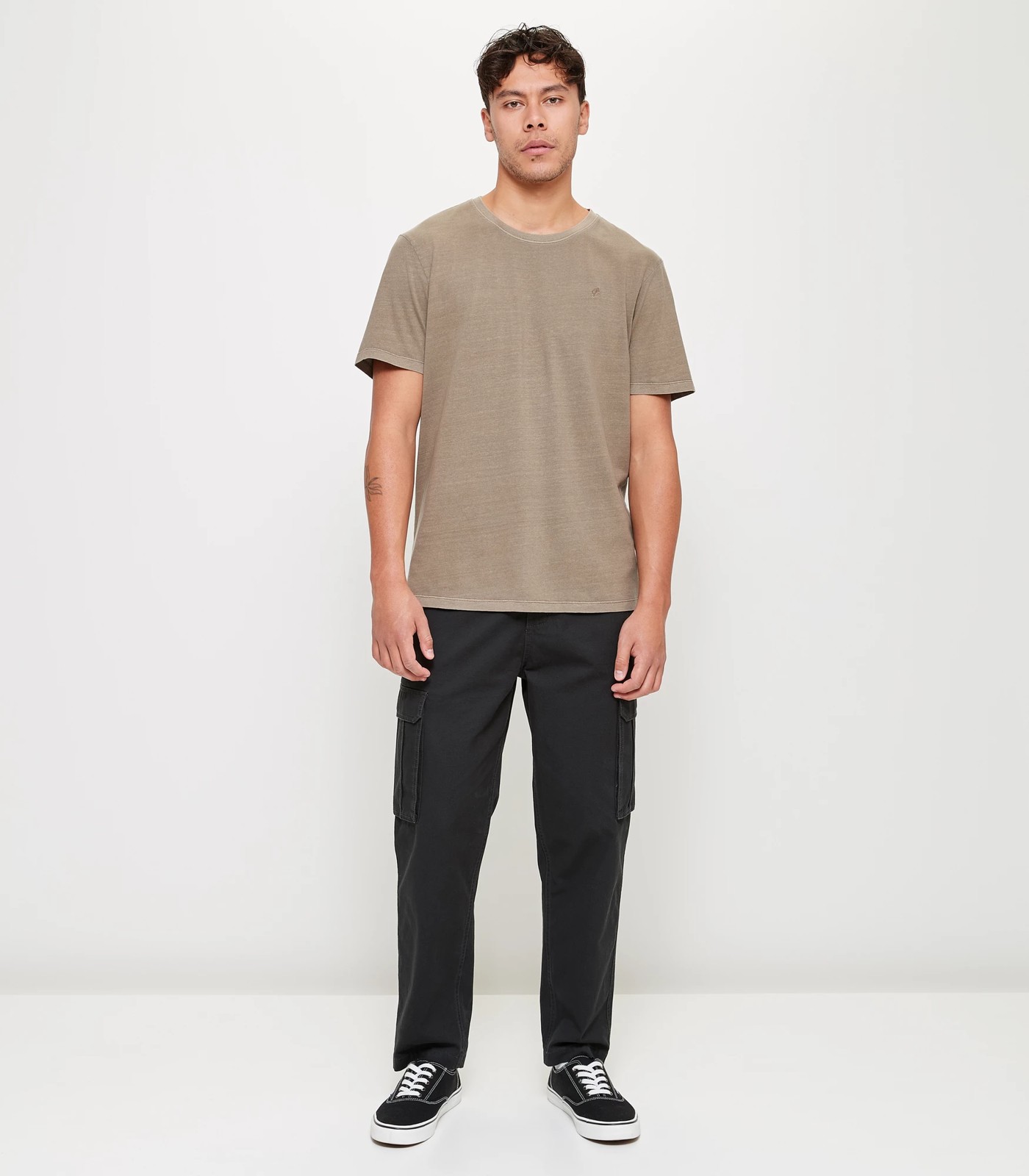 Commons Garment Dye T-Shirt - Grey | Target Australia