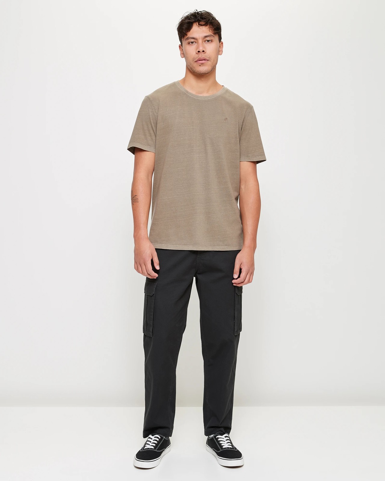 Commons Garment Dye T-Shirt - Grey | Target Australia