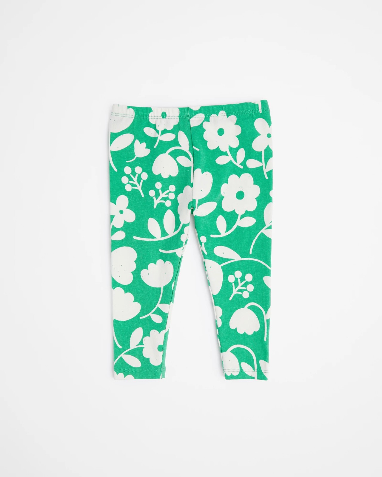 Green deals floral leggings