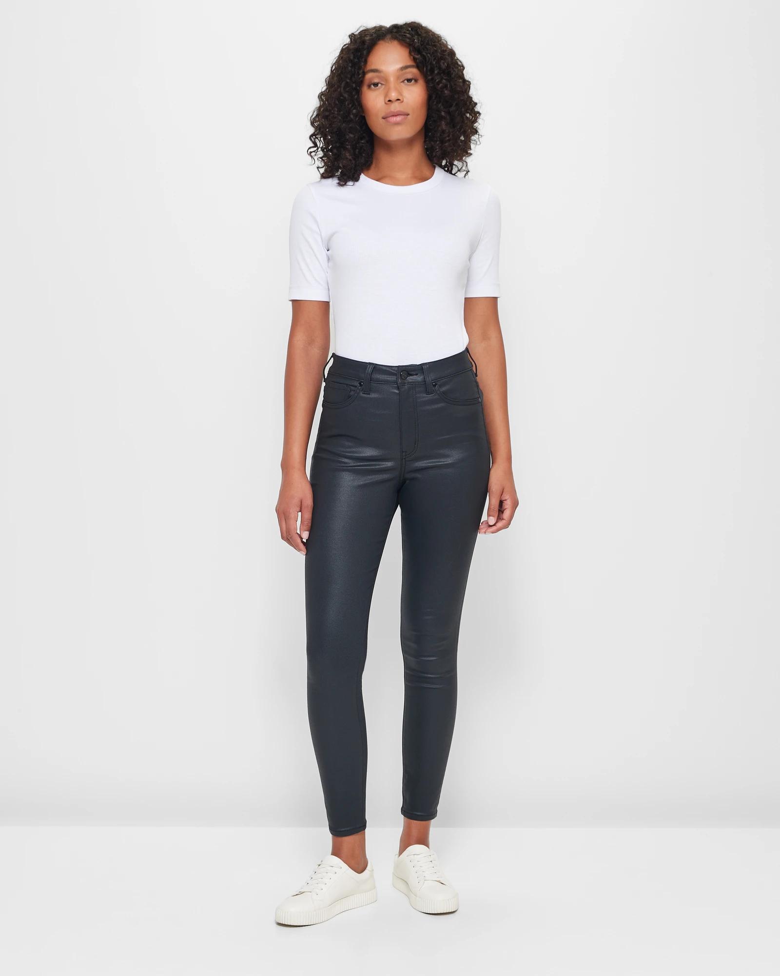 Coated Skinny High Rise Ankle Length Jeans Target Australia
