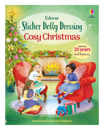 Usborne Sticker Dolly Dressing Cosy Christmas by Kimberley Kinloch - Book