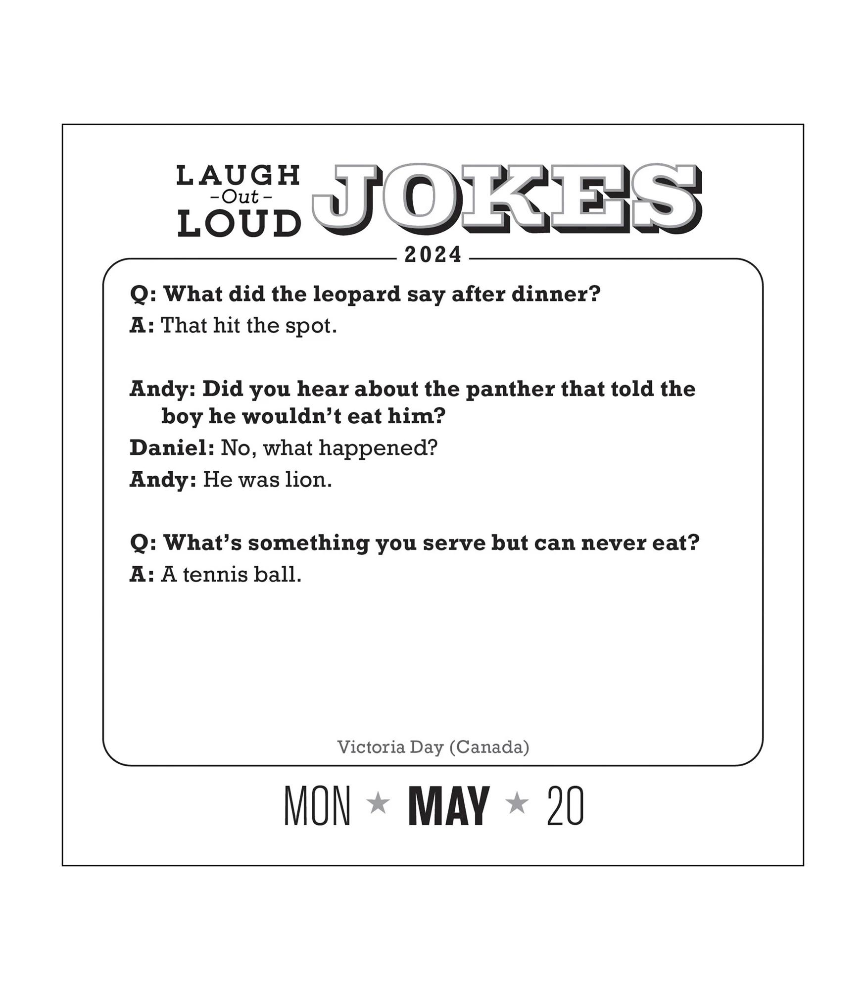 Laugh Out Loud Jokes 2024 Boxed Calendar Target Australia   68484040 IMG 002