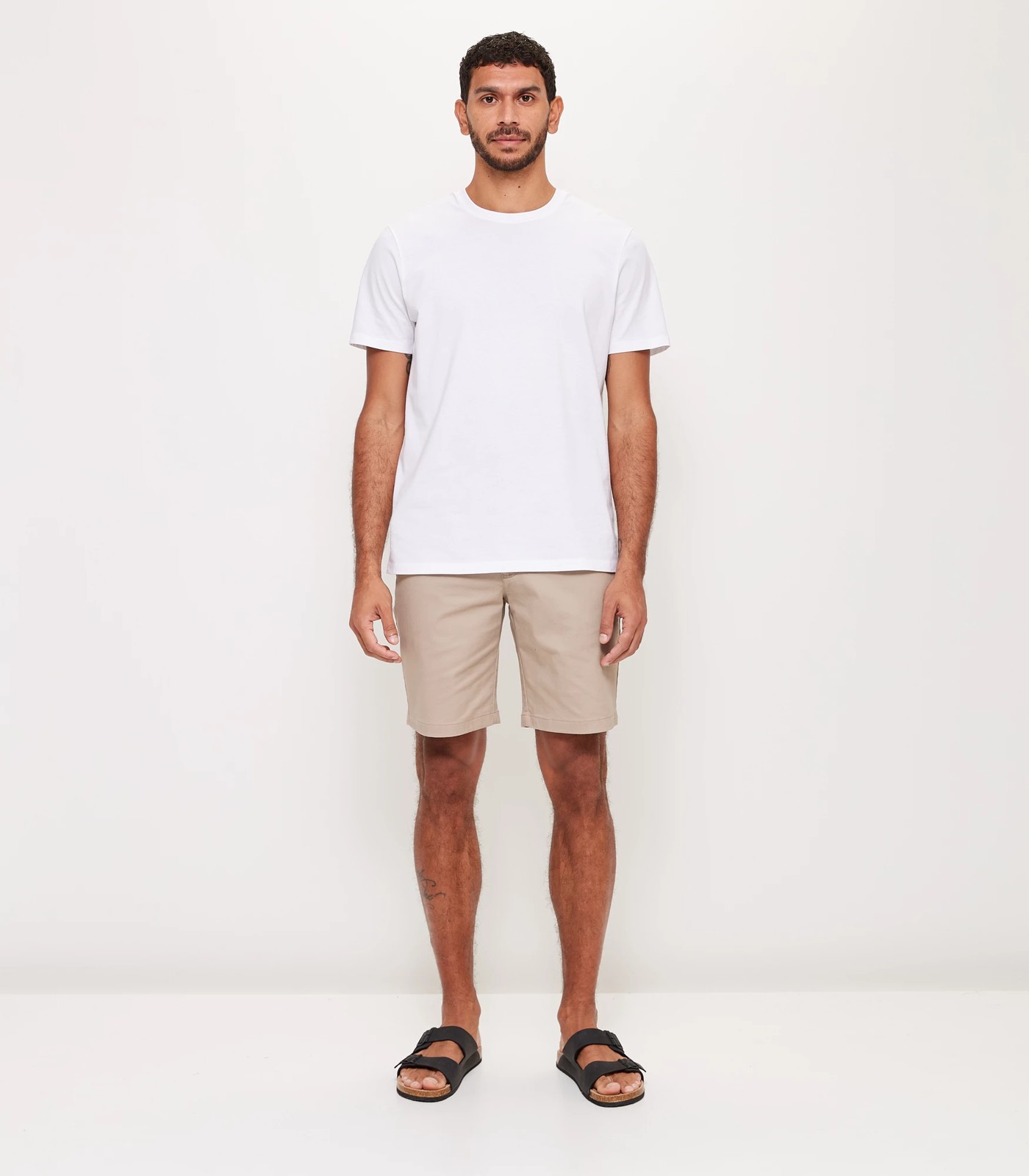 Regular Stretch Chino Shorts - Sand | Target Australia
