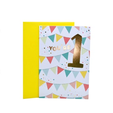 Hallmark Birthday Card - Age 1