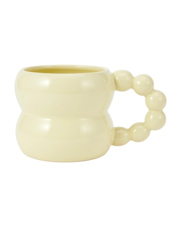 Anko Yellow Bobble Mug