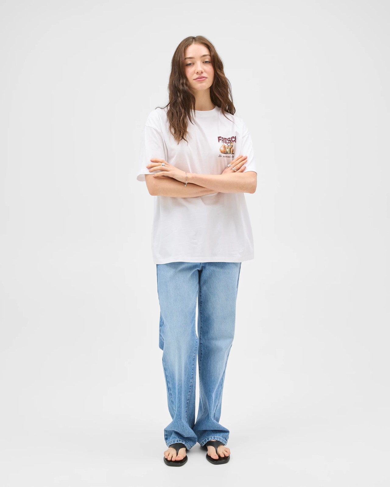  Lily Loves Australian Cotton Oversized Boyfriend T-Shirt 2 of 5