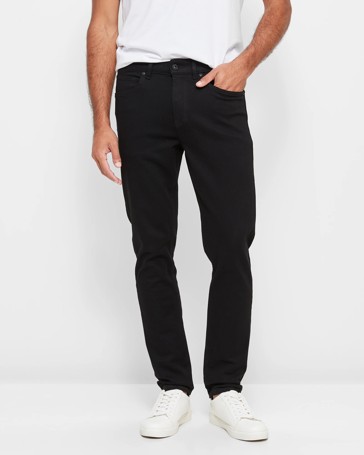 Tapered Denim Jeans