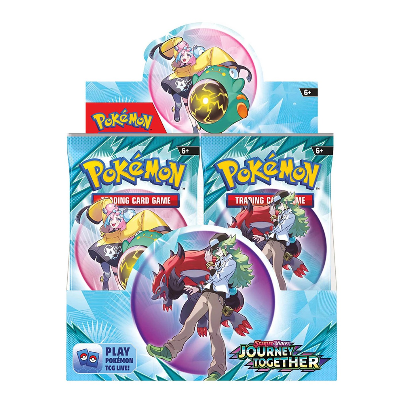 Pokemon TCG: Scarlet & Violet - Journey Together Booster Display (36 ...