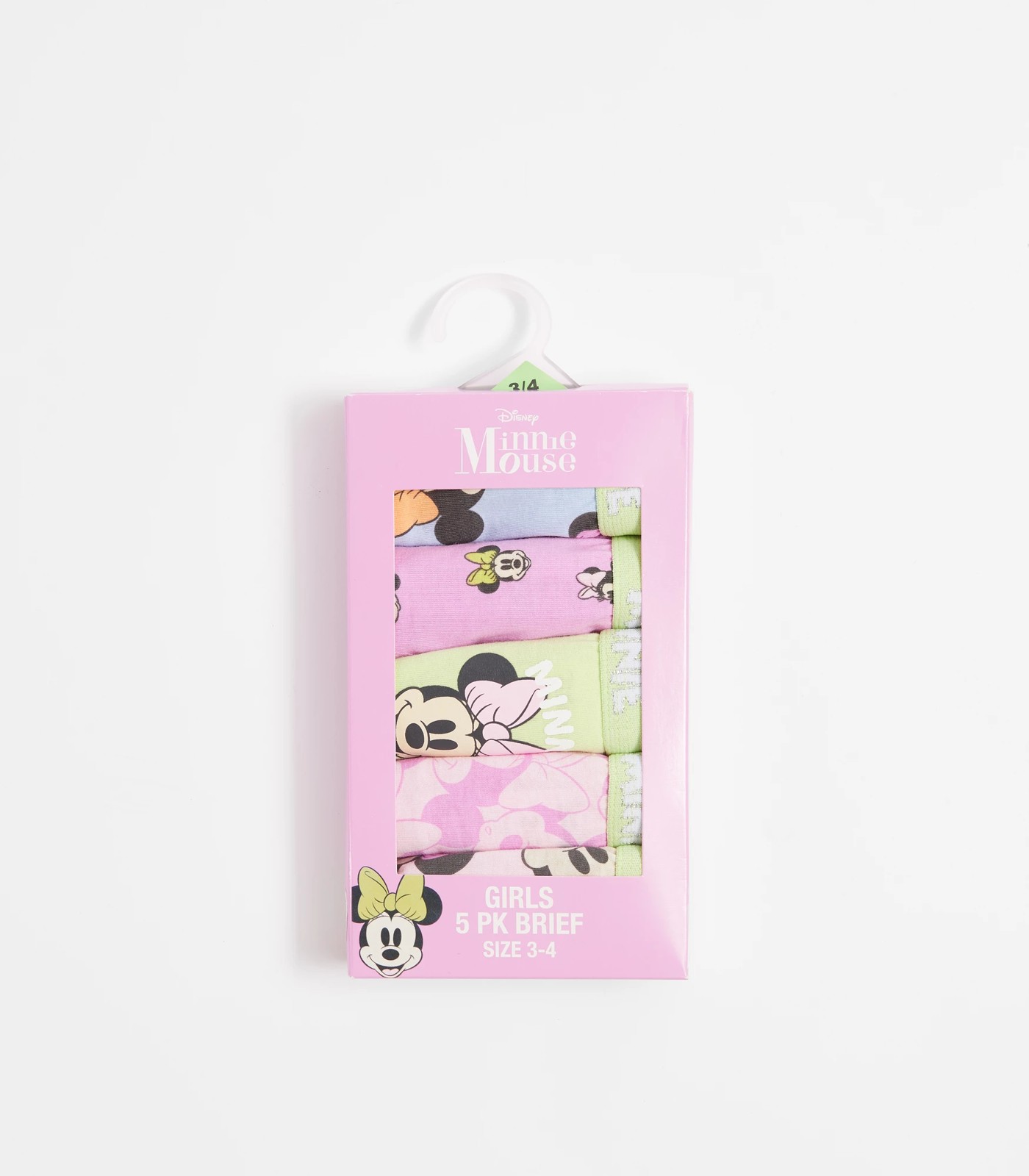 Toddler Girls' 7pk Minnie Mouse Briefs By Handcraft : Target