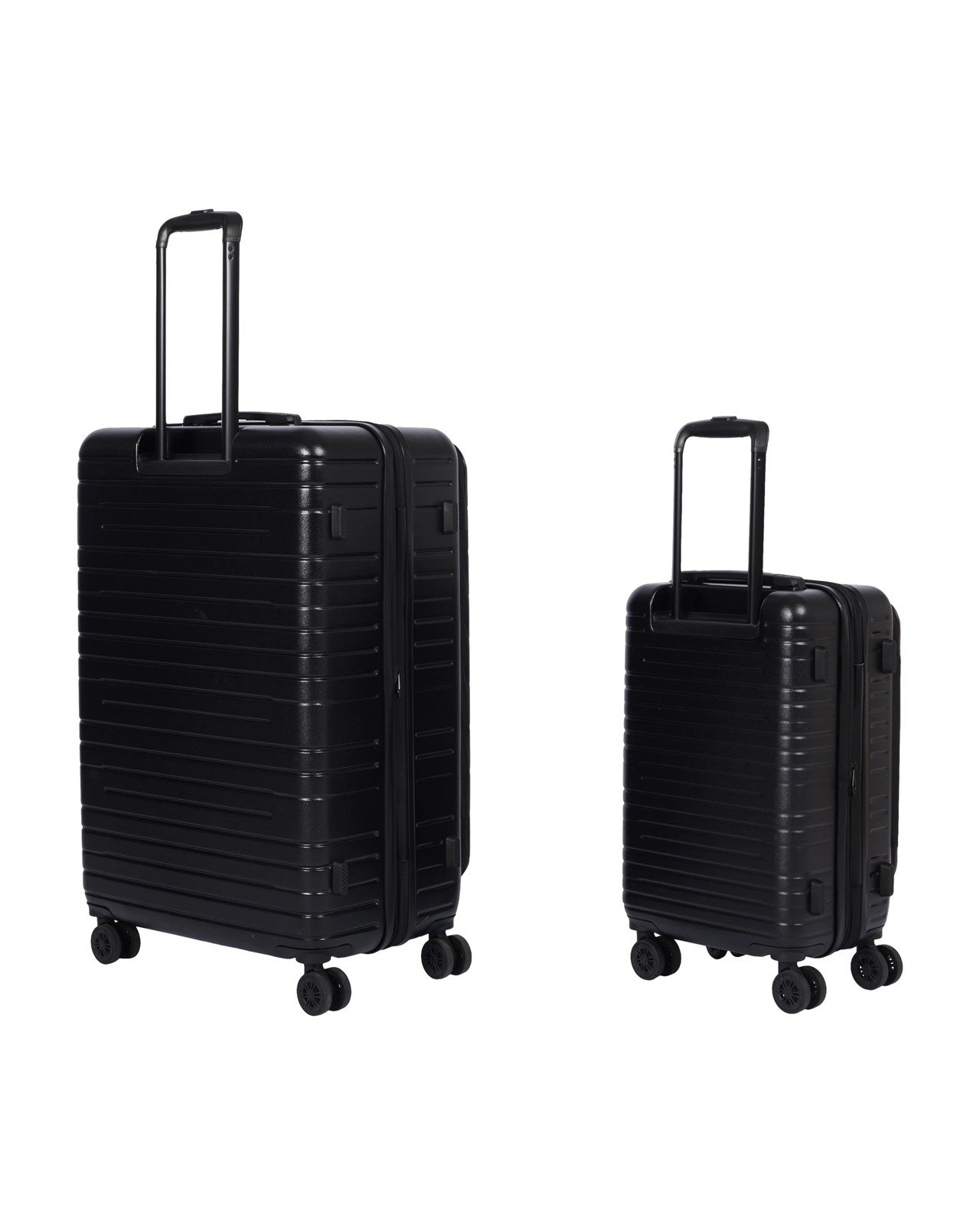 Anko 2 Piece 2 Way Open Hard Case Set - Black 2 of 6