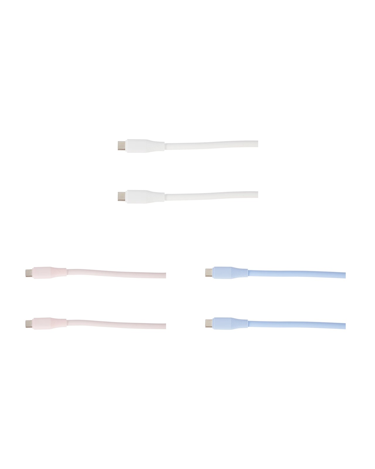Anko USB-C to USB-C Silicone Cable- Assorted 2 of 5