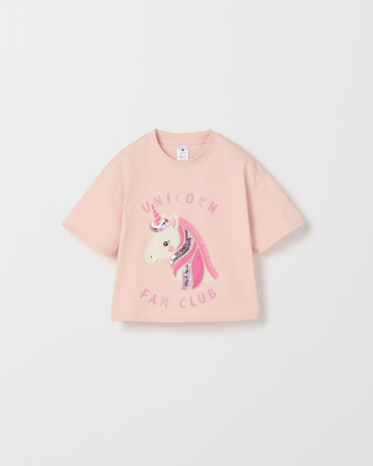 Australian Cotton Occasion T-Shirt - Unicorn Pink 5 of 6