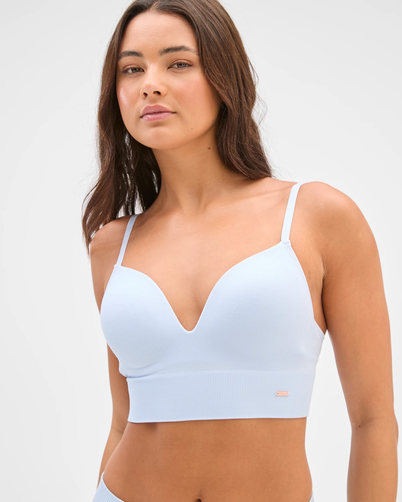 Lily Loves Ribbed Seamfree Push Up Crop  3 of 5