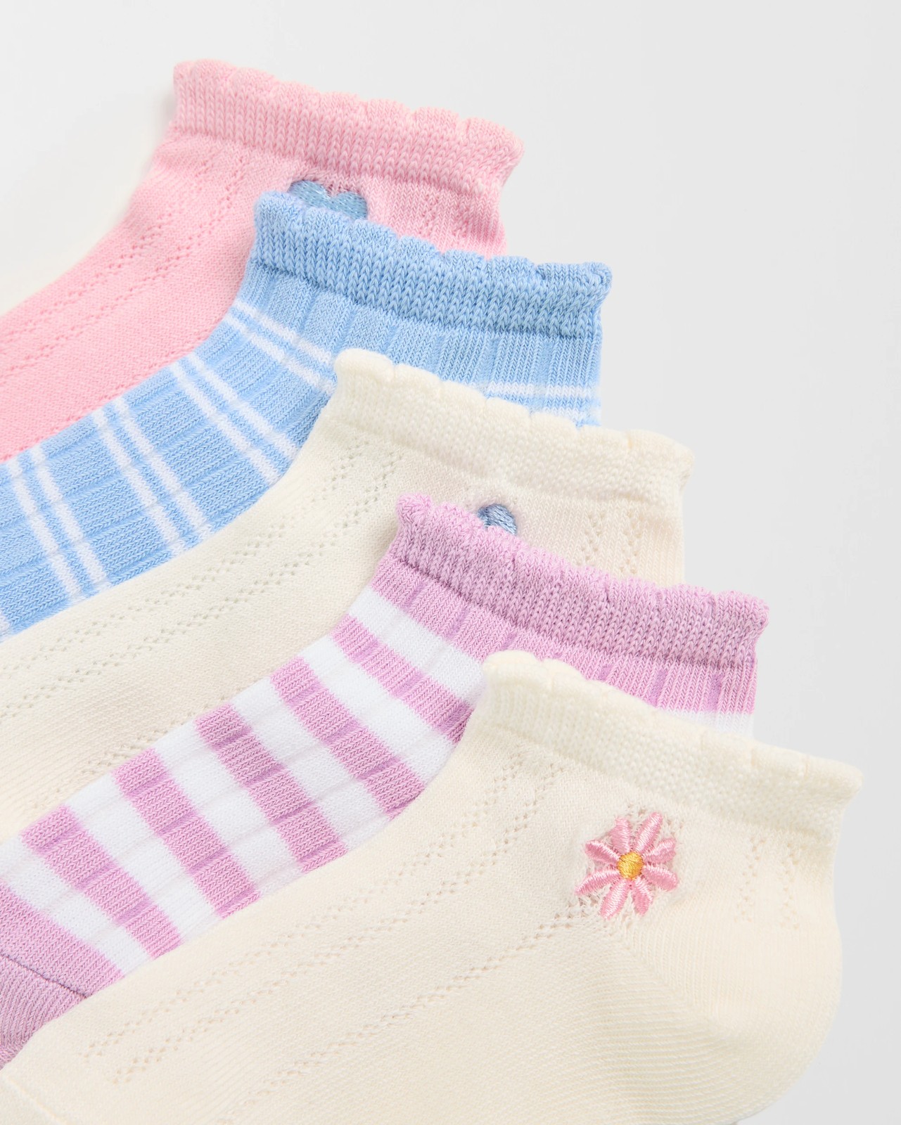 Maxx Australian Cotton Blend 5 Pack Low Cut Socks 2 of 3