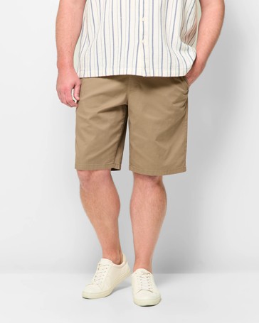 Plus Size Australian Cotton Byron Shorts