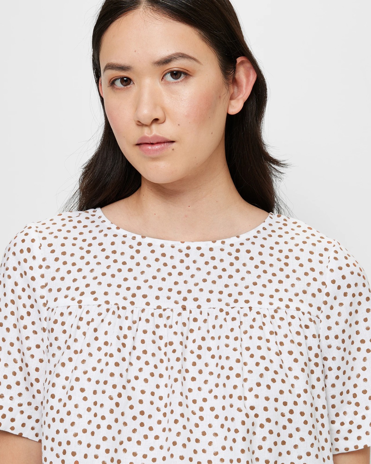 Linen Blend Blouse Target Australia