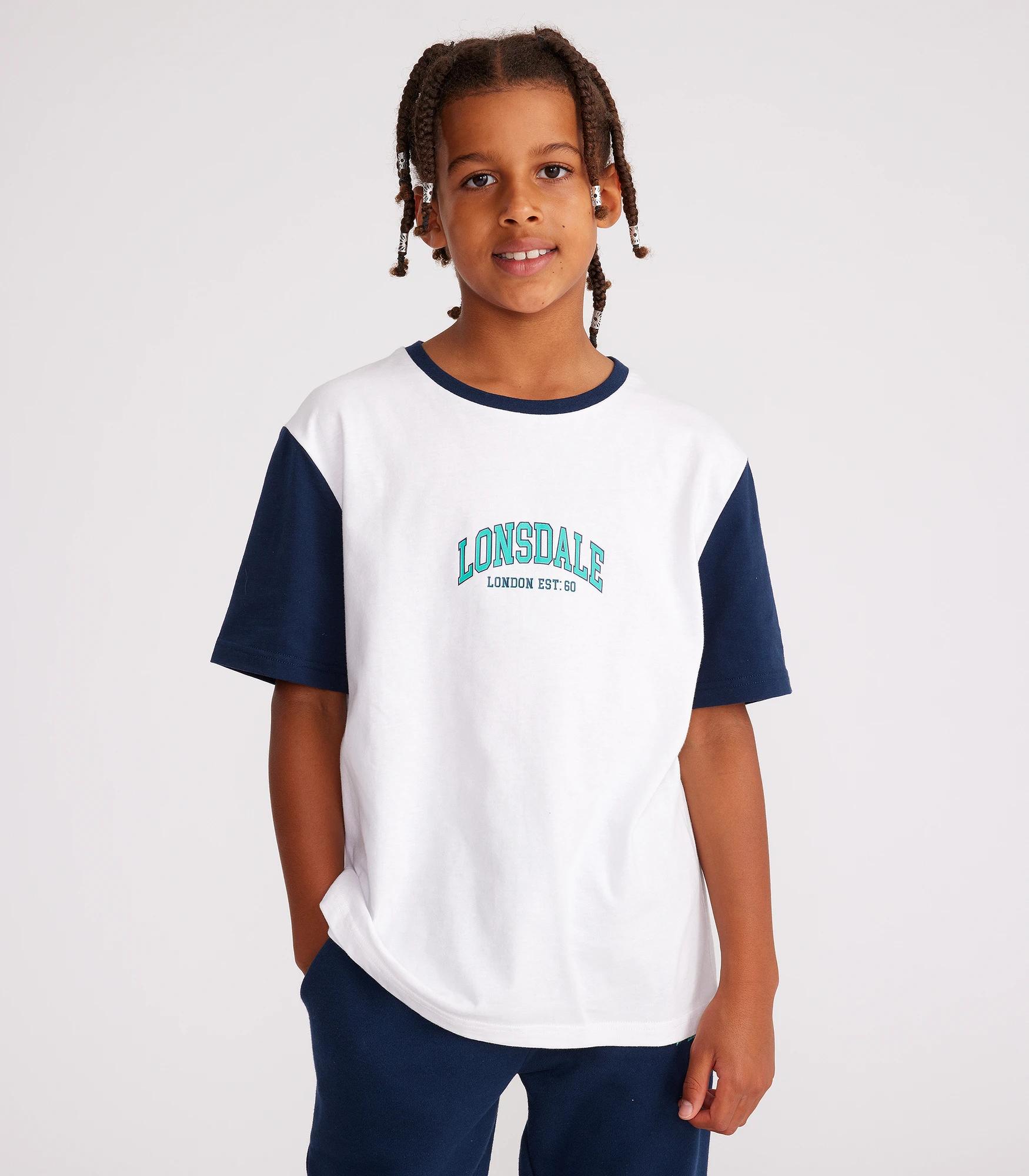 lonsdale white t shirt