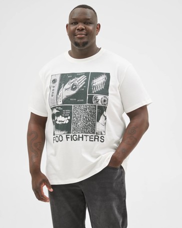 Foo Fighters Plus Size Australian Cotton T-Shirt