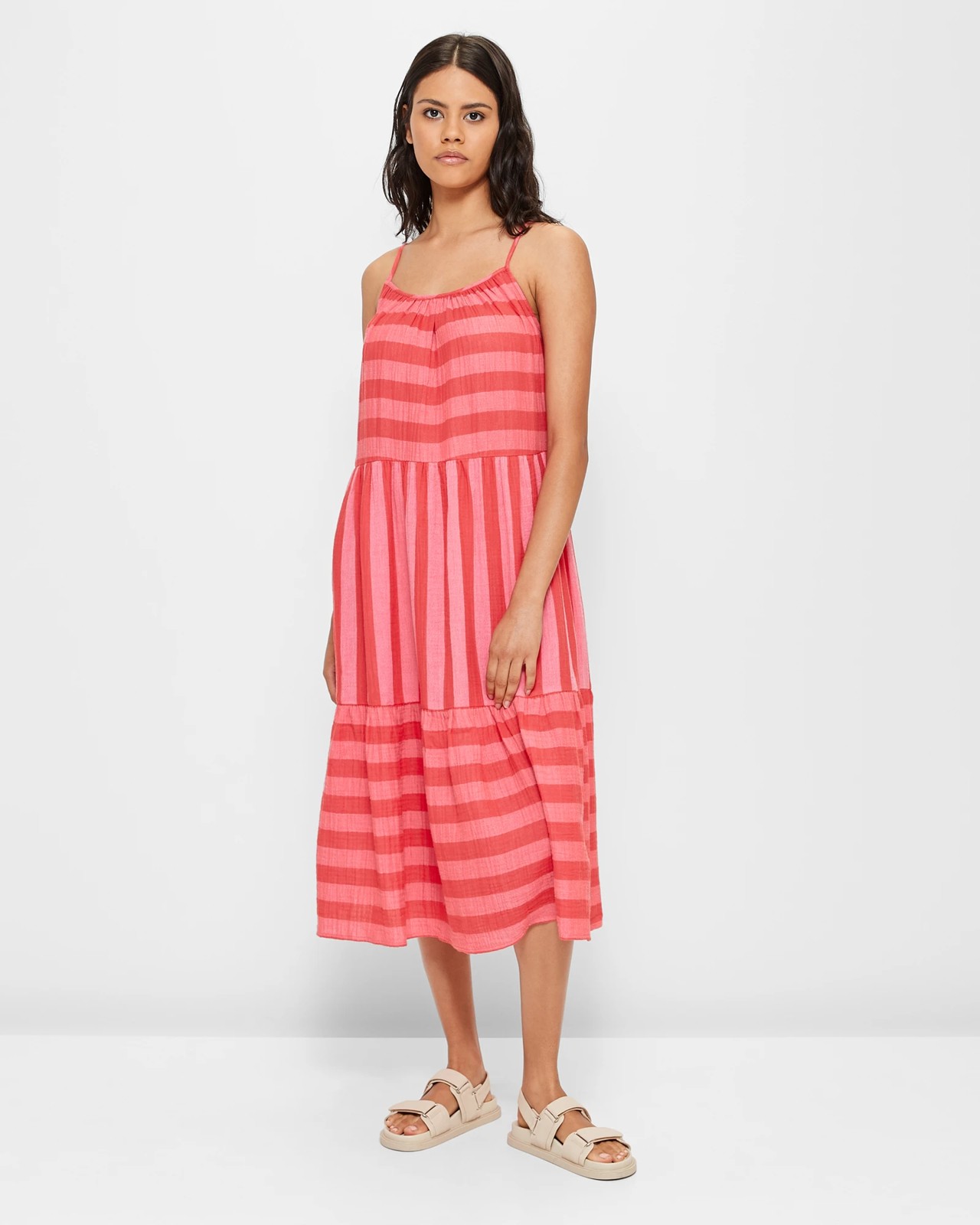 Target striped hotsell maxi dress