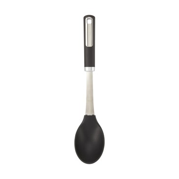 Silicone and Stainless-Steel Spoon with Soft Touch Handle - Anko