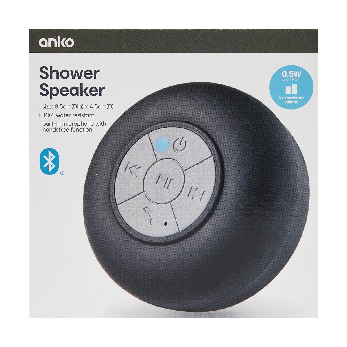 Bluetooth shower hot sale speaker kmart