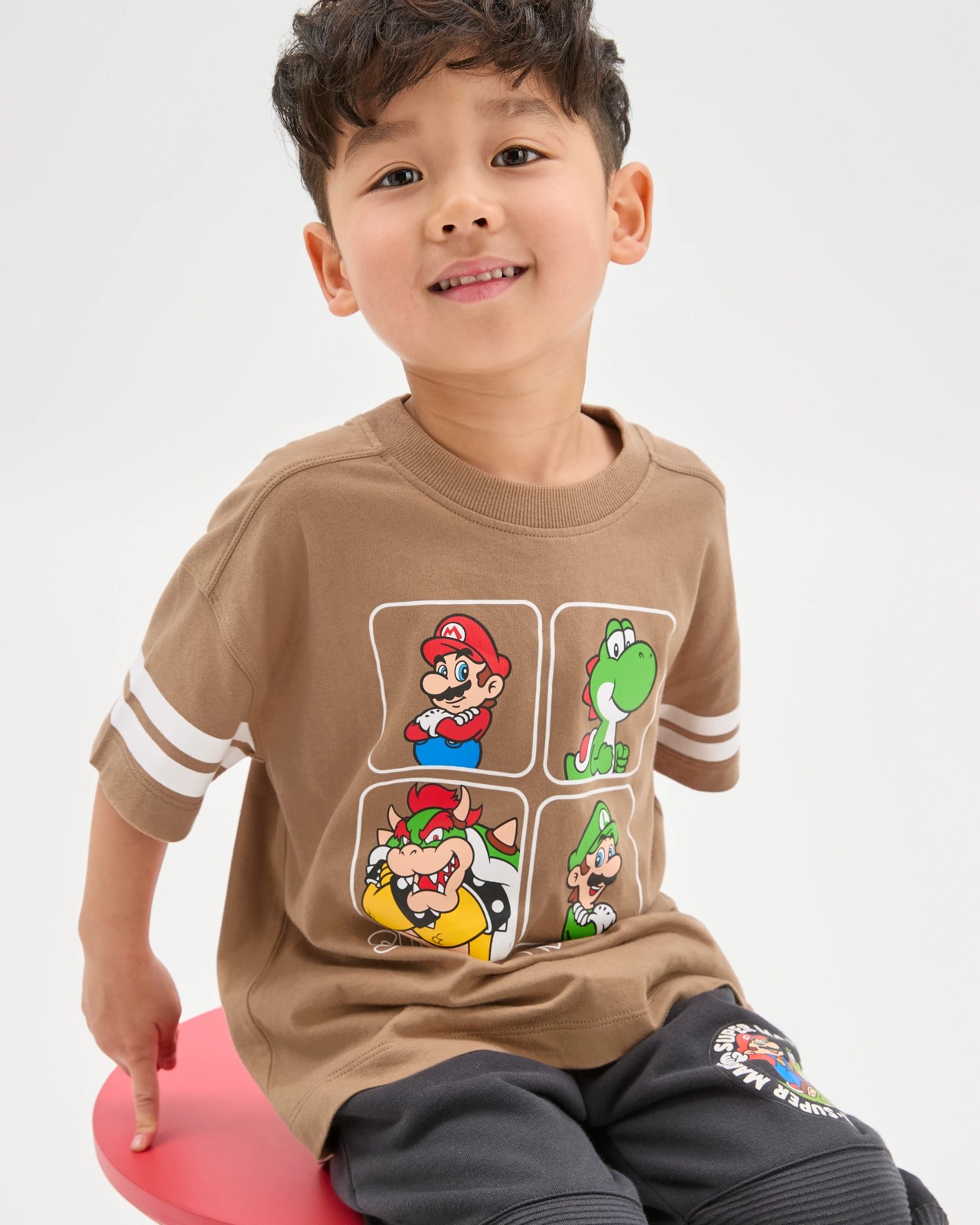 Super Mario Australian Cotton Oversized T-Shirt 3 of 6