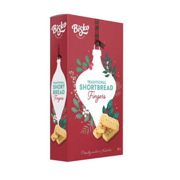 Bisko Bakehouse Traditional Shortbread Fingers 150g