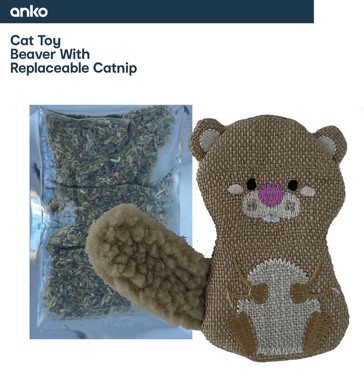Anko Beaver with Catnip