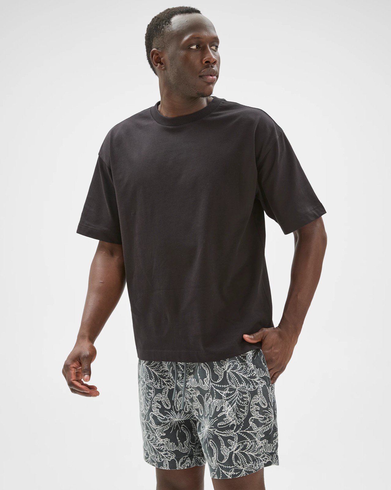 Commons Printed Swim Shorts - Ombre Floral 3 of 6