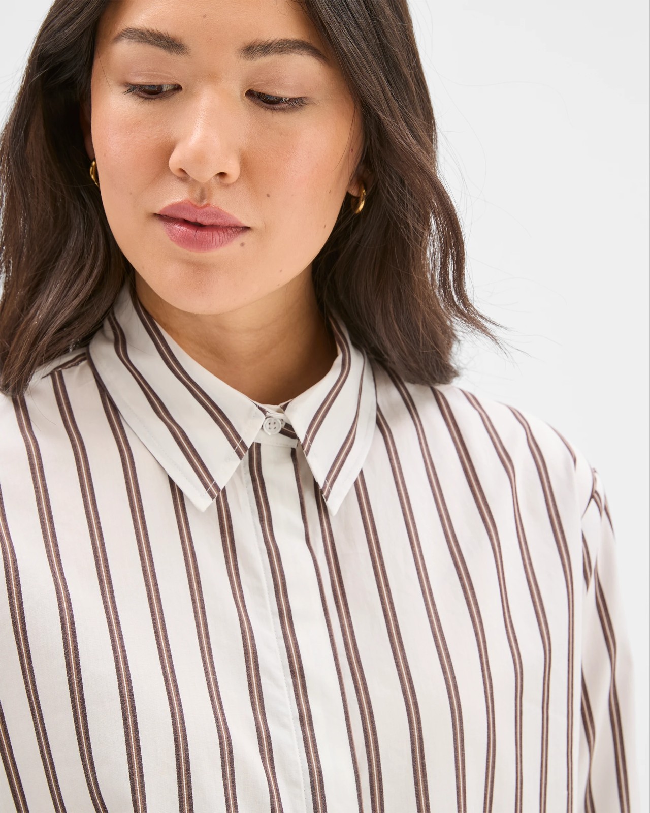 Preview Australian Cotton Poplin Shirt - Cloud Dancer 5 of 6