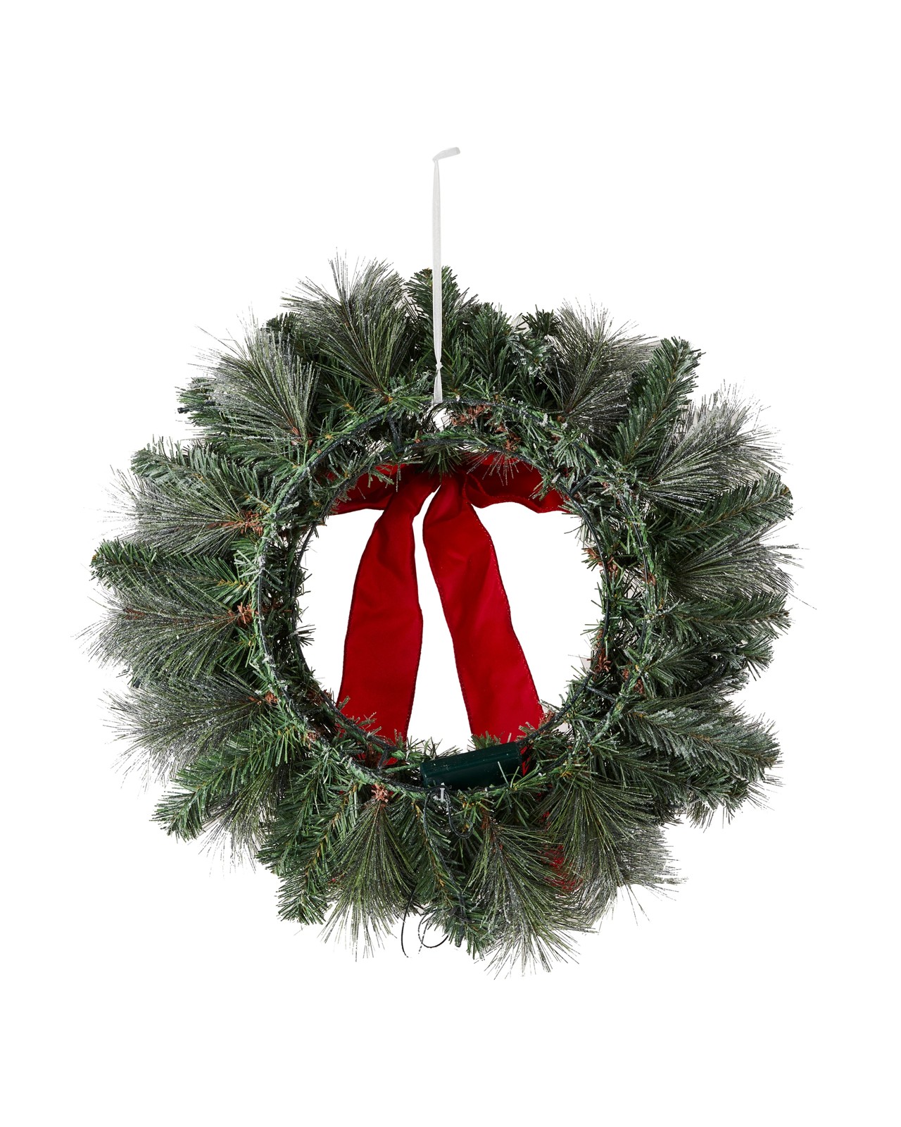 Anko Light Up Flocked Wreath 4 of 6