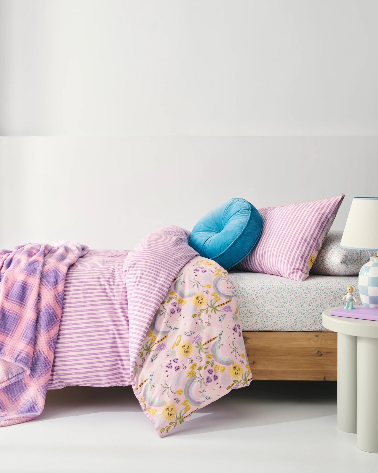 Unicorn Quilt Cover Set 4 of 6