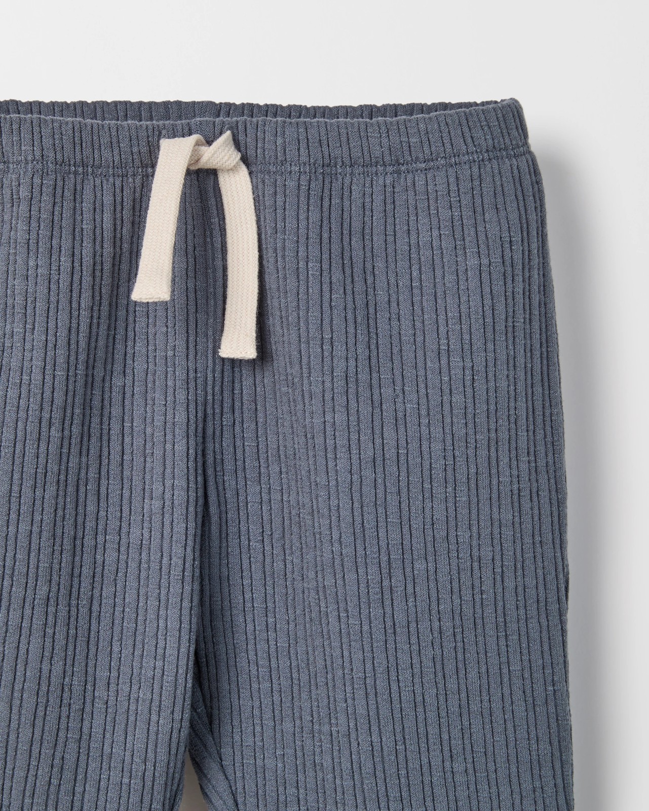 Baby Ribbed Hoodie and Pants Set - Charcoal 5 of 5