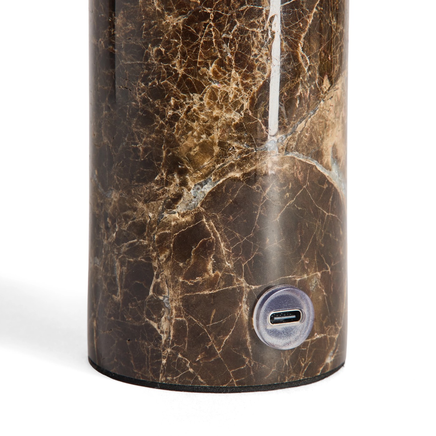 Anko Marble Portable Rechargeable Lamp - Chocolate 3 of 5