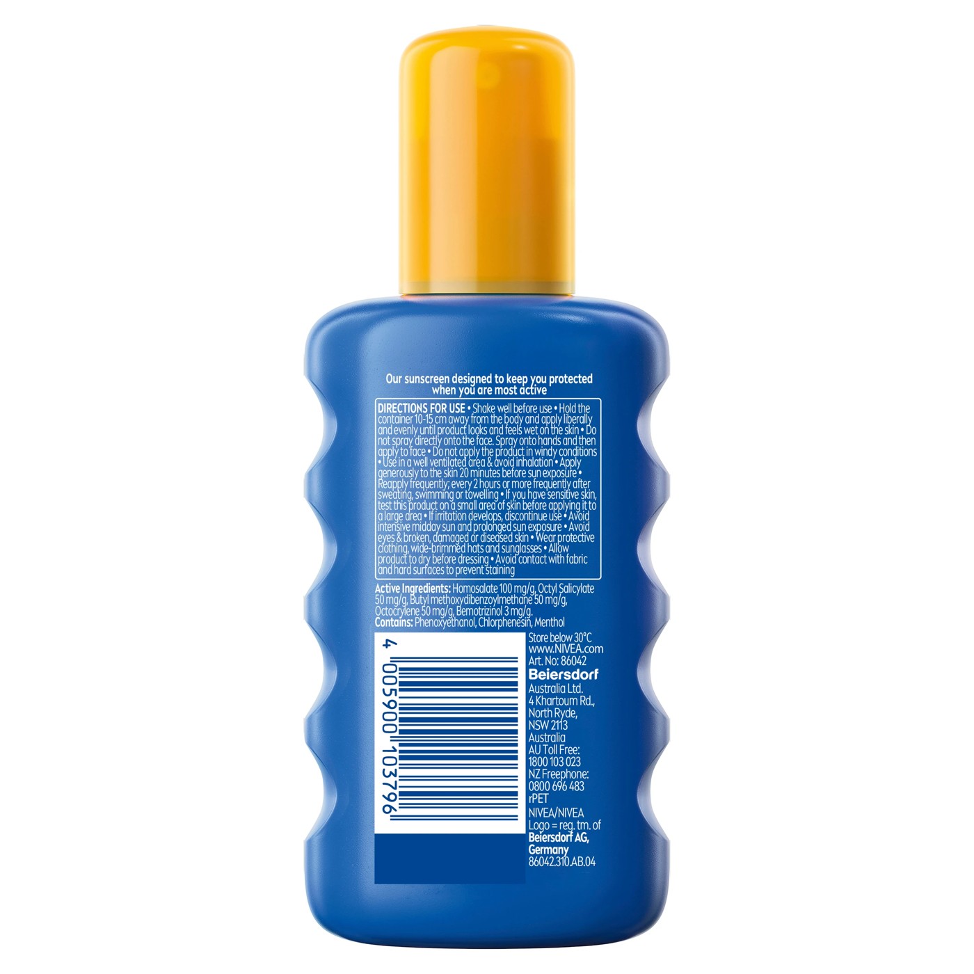 NIVEA Sun Ultra Sport Cooling SPF50+ Sunscreen Spray 200ml 2 of 5