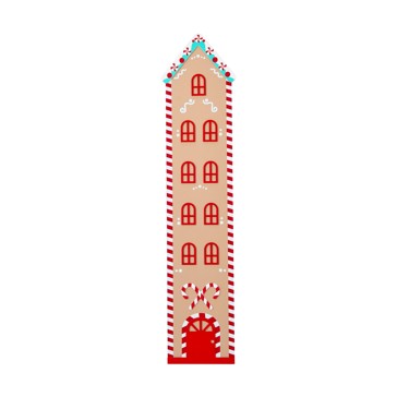 Gingerbread House Standing Porch Sign - Anko