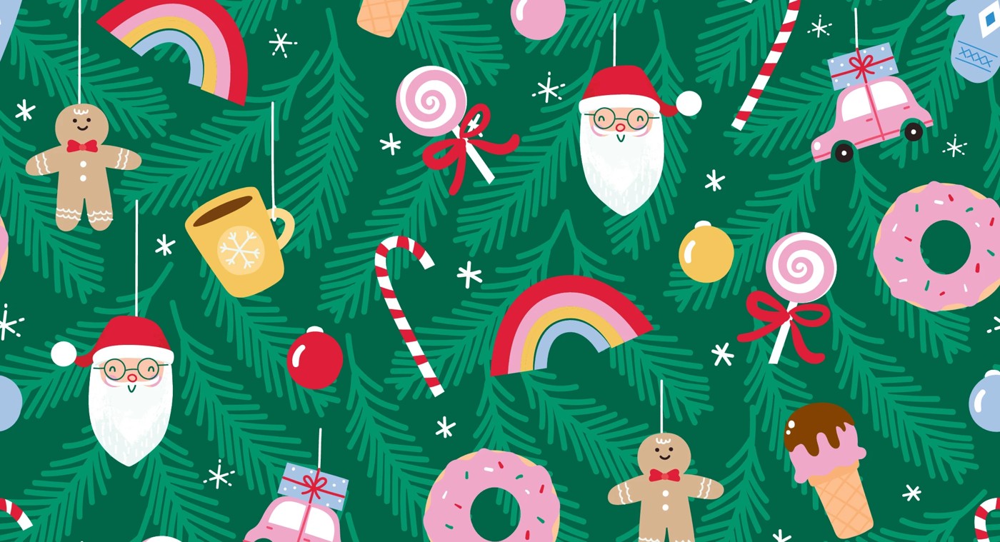Wishing Tree Christmas Wrapping Paper - 5m, Assorted 6 of 6