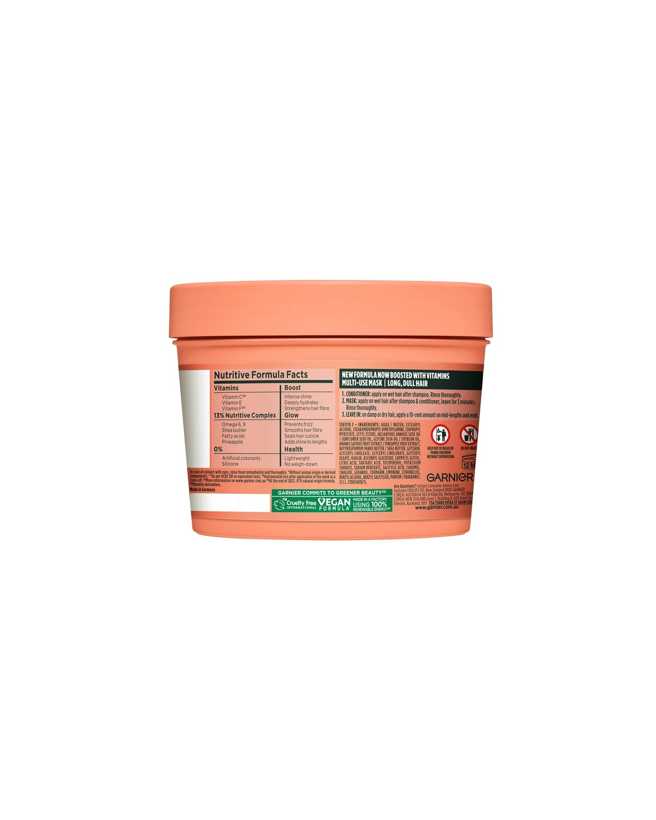 Garnier Fructis Glossy Pineapple Hair Food - 390ml 2 of 5