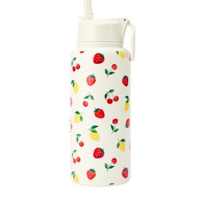 Anko 960ml Double Wall Insulated Cylinder Drink Bottle - Fruits product image