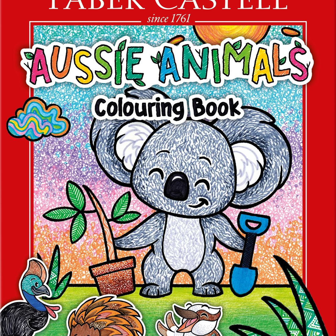 FaberCastell Aussie Animals A4 Colouring Book 20 Pages Target Australia