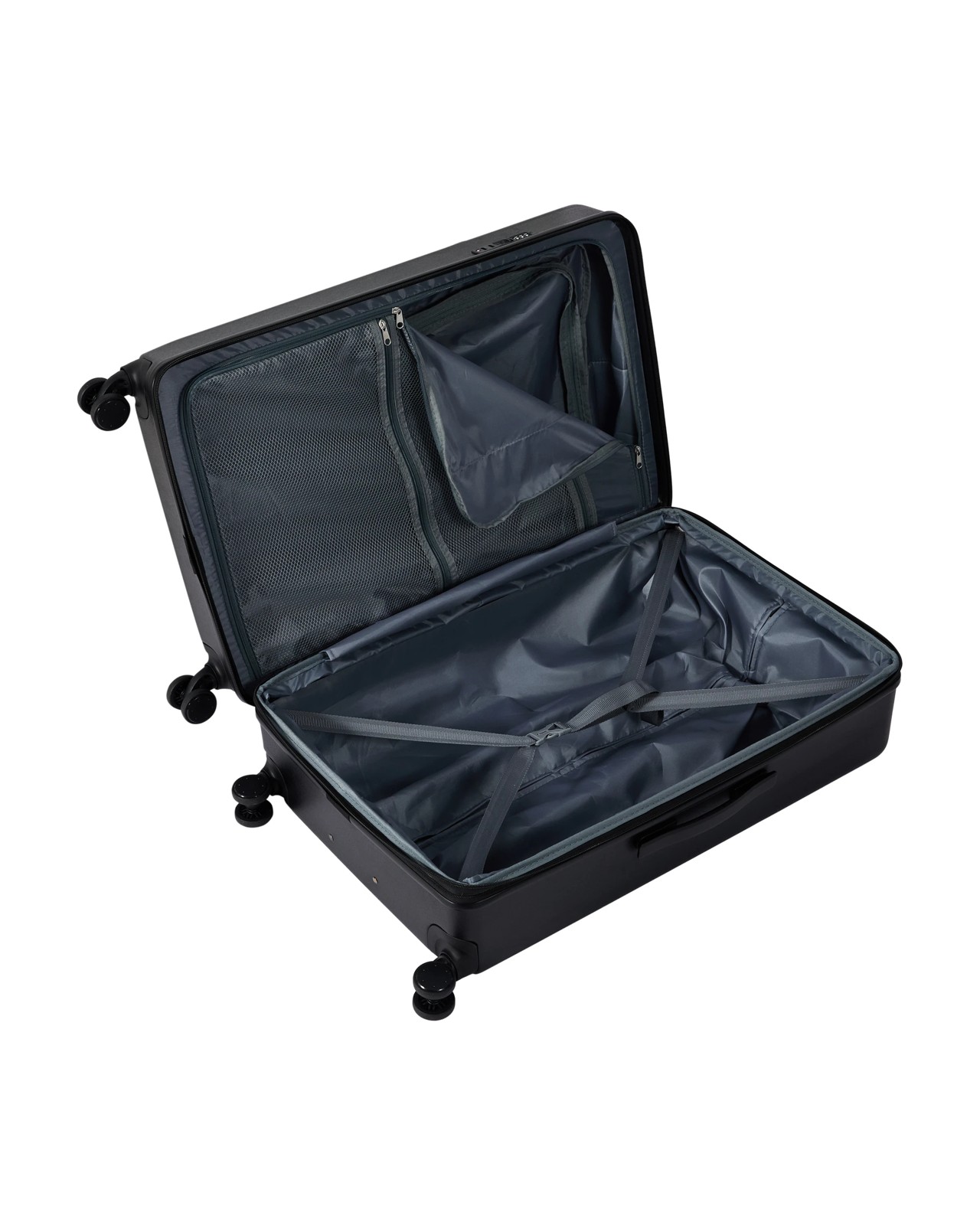 Anko 70cm 2 Way Open Hard Case - Black 3 of 6