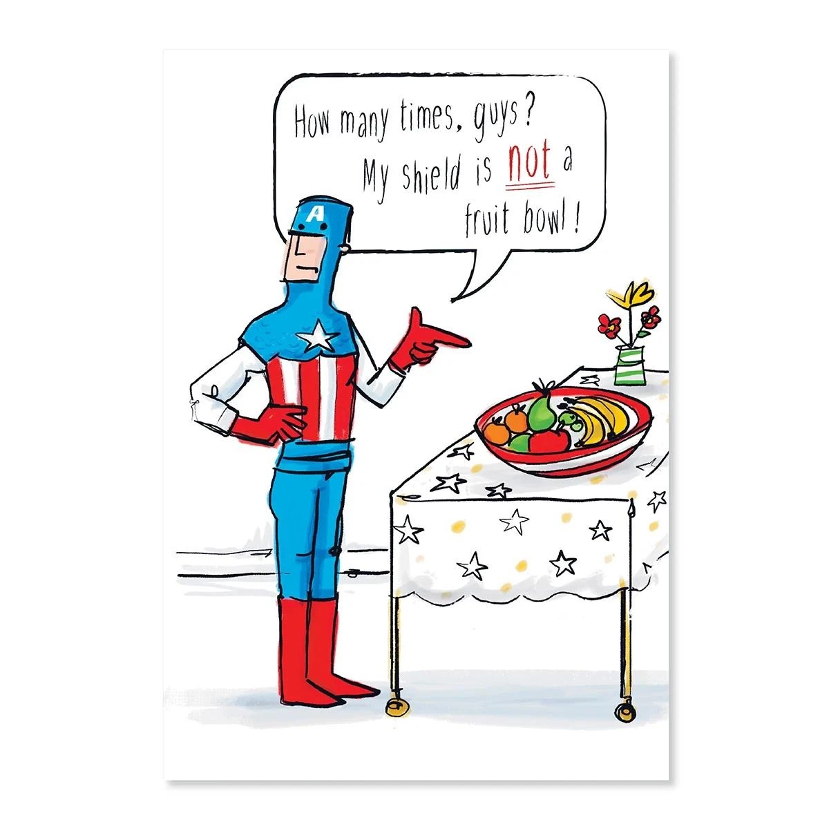 Hallmark Card - Captain America 3 of 3