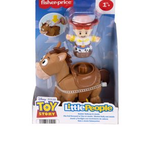 Fisher-Price Little People Disney Pixar Toy Story Bobbin’ Bullseye & Jessie Figure Set