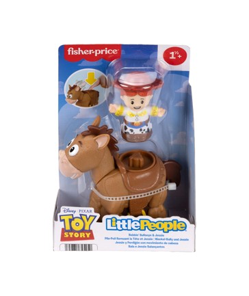 Fisher-Price Little People Disney Pixar Toy Story Bobbin’ Bullseye & Jessie Figure Set
