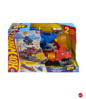 Mattel Hot Wheels City Hot Wheels Ultimate Dual Dragon Transporter