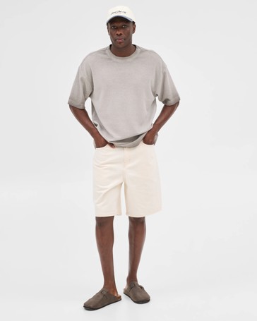 Australian Cotton Blend Waffle T-Shirt - Commons