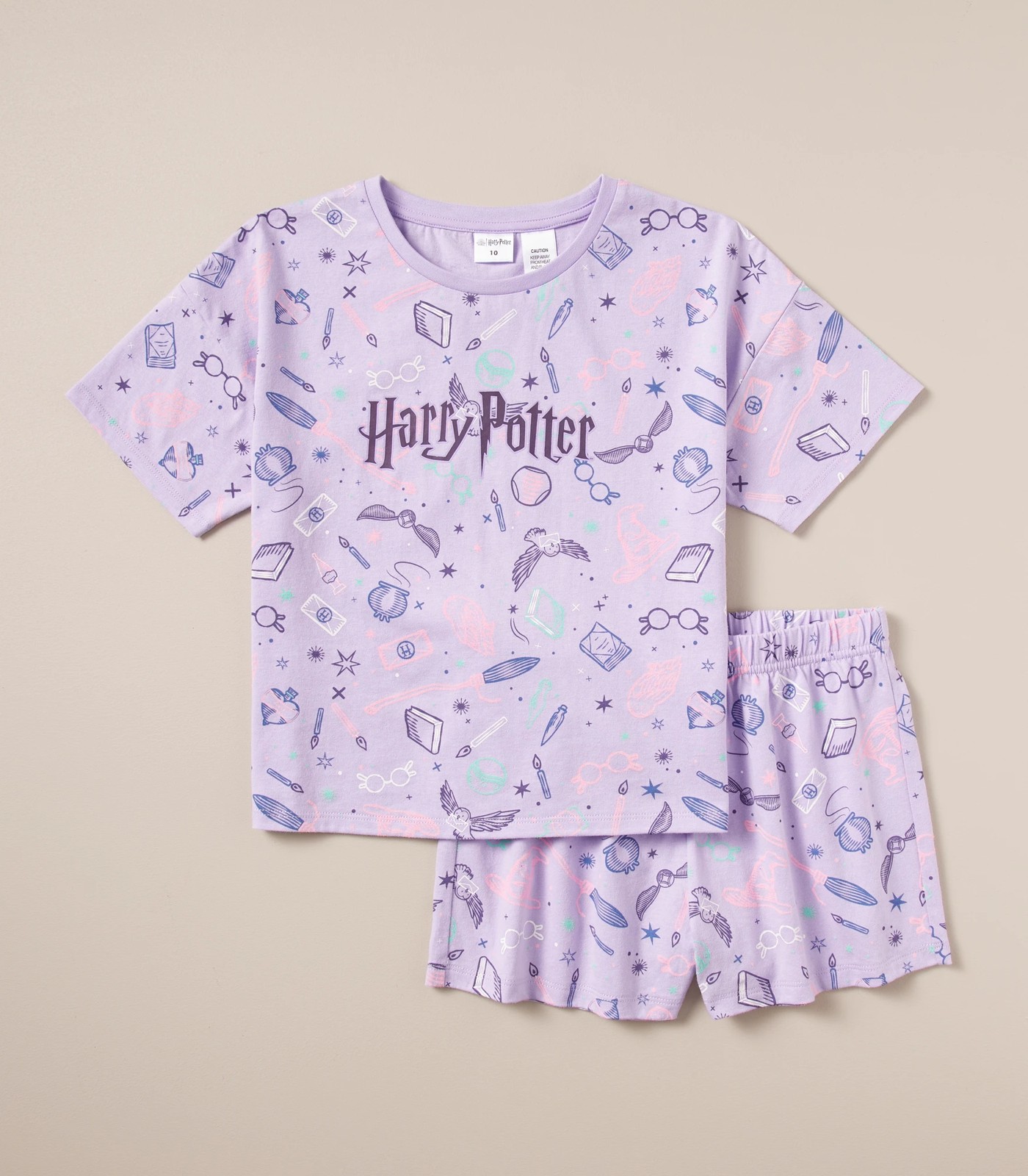 Harry Potter Cotton Pyjama Set Target Australia