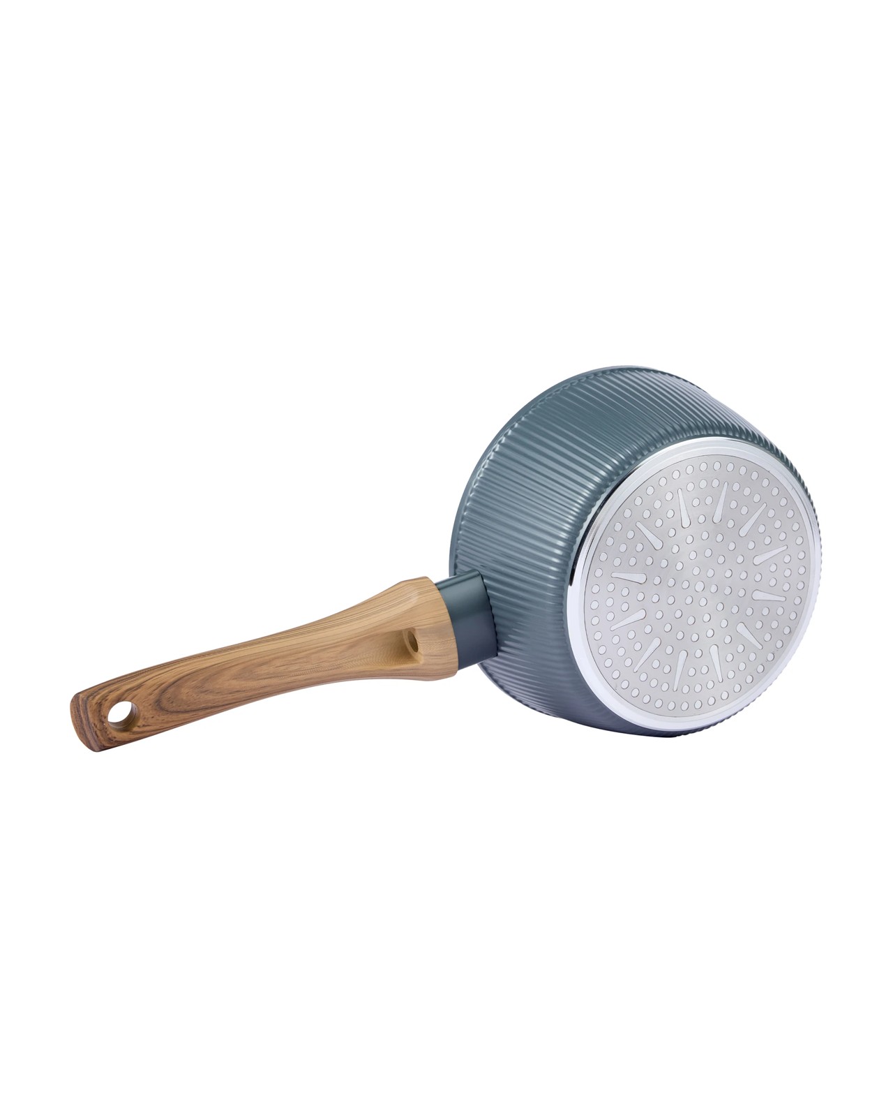 Anko 16cm Linear Wood Look Saucepan 5 of 6