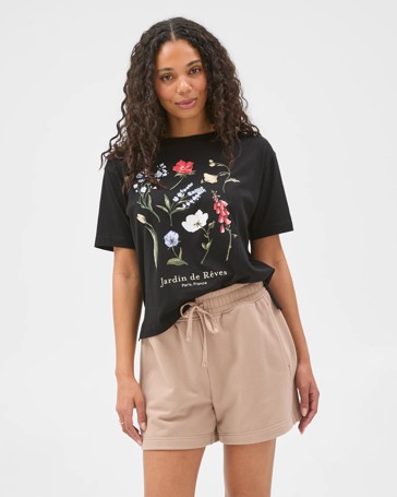 Australian Cotton Jersey Pull On Shorts