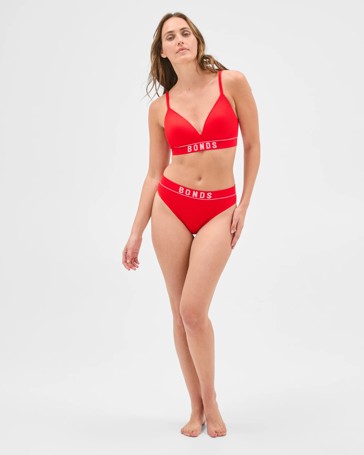 Bonds Retro Rib Hi Leg Bikini Briefs